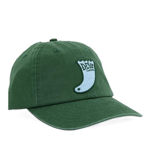 Mens Kelp Green Deus ex Machina Single Fin Dad Cap UK at SEIKK